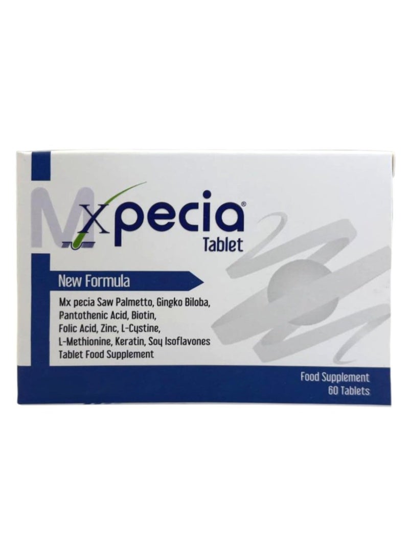 XPECIA Men’s DHT Blocker Tablets – Supports New Hair Growth & Hair Strength, 60 Tablets - Image 1